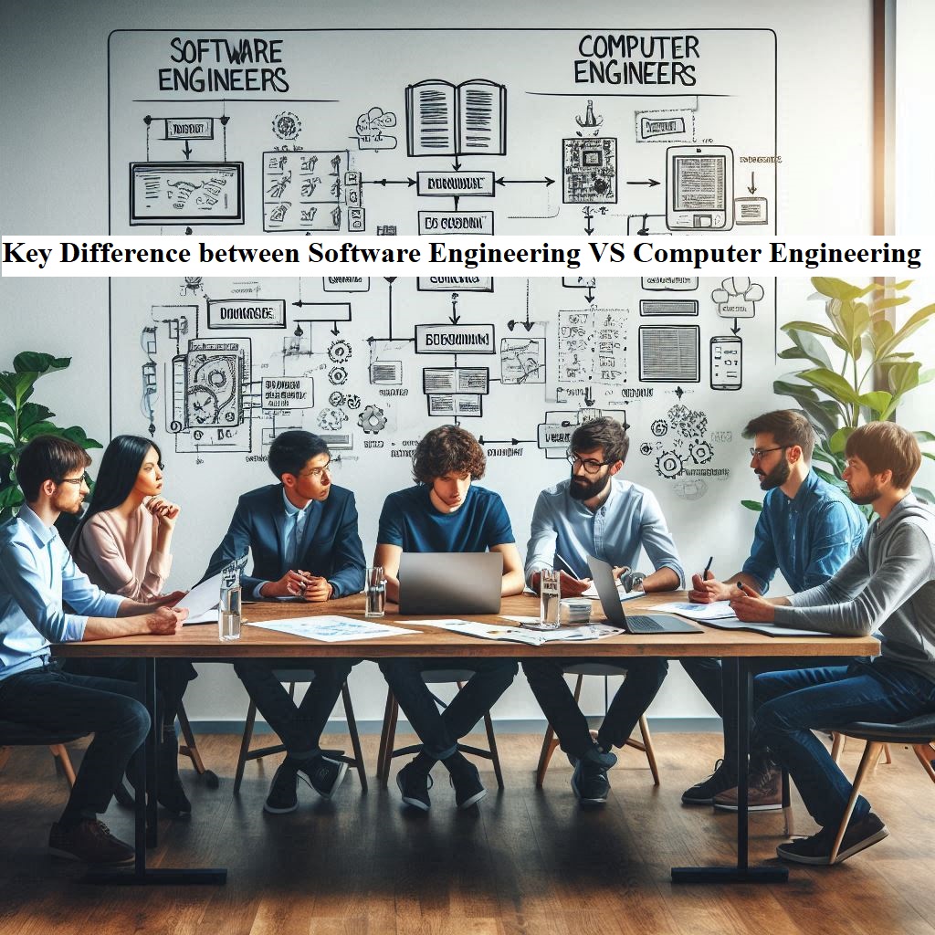 Key Difference between Software Engineering VS Computer Engineering