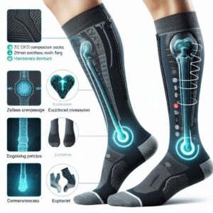 Zippered Compression Socks Features, Colors, Sizes