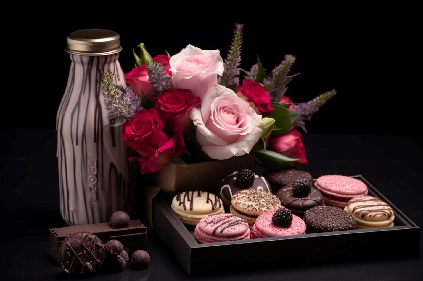 Floral Delights: Combining Flowers with Chocolates